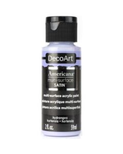 DecoArt Americana Multi Surface Satin Acrylic Paint - 59 ML (2 Oz) - Hydrangea (584)