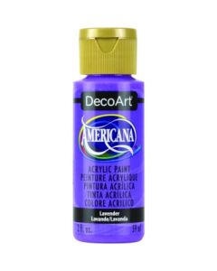 DecoArt Americana Matte Acrylic Paint - 59 ML (2 Oz) Bottle - Lavender (O34)