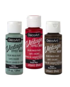 DecoArt Vintage Effects Wash - Layering Acrylic Paint