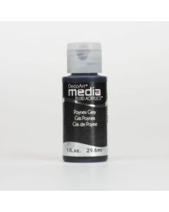 DecoArt Media Fluid Acrylics - 29.57 ML (1 Oz) Bottle - Payne's Grey (20)