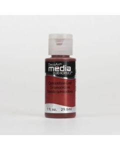 DecoArt Media Fluid Acrylics - 29.57 ML (1 Oz) Bottle - Quinacridone Gold (32)