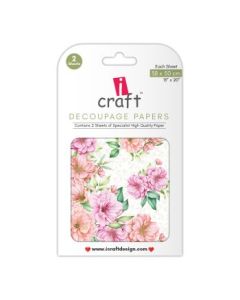 iCraft Decoupage Paper - A Day in Paris 15 x 20" - Design - 3008