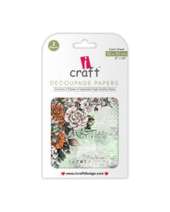 iCraft Decoupage Paper - CG Nesting Bird 15 x 20" - Design - 3035