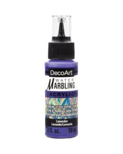 DecoArt Water Marbling Paint - 59 ML (2 Oz) Dropper Bottle - Lavender (16)