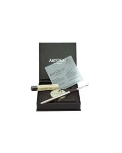 Viarco ArtGraf Watercolour Graphite Kit with Graphite Tin + Soft Stick + Brush