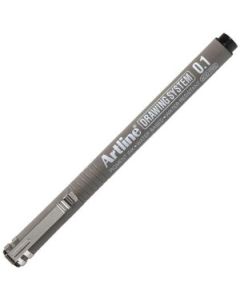 Artline Technical Drawing Pen - Water-Based Pigment Ink - Black - 0.1 MM