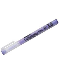 Artline Pastel Calligraphy Pen - Fiber Tip - Pastel Purple - 3.0 MM