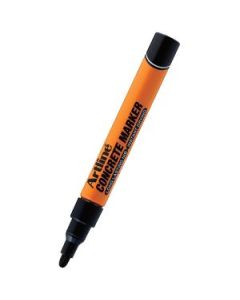 Artline EKPR-CRM Concrete Marker - Bullet Tip - Instant Drying - Black - 1.5 MM