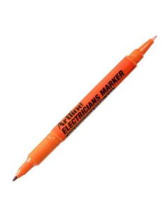 Artline EKPR-ELFT Electricians Marker - Twin-Tip - Non-Conductive Ink - Orange - 0.4 - 1.0 MM