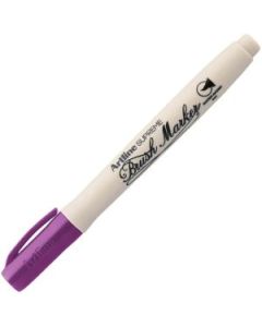 Artline Supreme Water-based Brush Marker - Flexible Brush Tip - Magenta