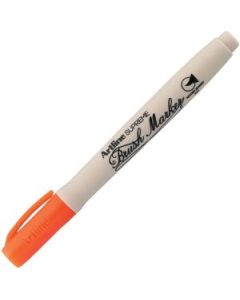 Artline Supreme Water-based Brush Marker - Flexible Brush Tip - Orange