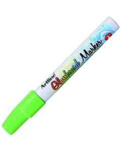 Artline EPG-4 Glassboard Marker - Bullet Tip - Water-based Pigment Ink - Fluro. Green - 2 MM