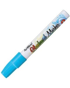 Artline EPG-4 Glassboard Marker - Bullet Tip - Water-based Pigment Ink - Light Blue - 2 MM