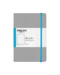 Endless Recorder - Mountain Snow (Grey) - Tomoe River Paper - 68 GSM Blank A5 (8.3 x 5.6") Notebook of 192 Pages