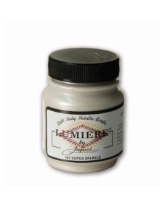 Jacquard Lumiere Metallic Fabric Colour - 2.25 Oz (66.54 ML) Jar - Super Sparkle (567)