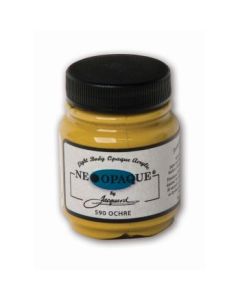 Jacquard Neopaque Fabric Colour - 2.25 Oz (66.54 ML) Jar - Ochre (590)