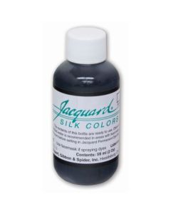 Jacquard Green Label - Silk Colour Dyes - 59 ML (2 Oz) Bottle - Black (759)