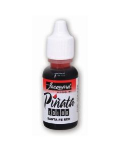 Jacquard Acid-Free Alcohol Inks - Pinata Colour - 14.79 ML (1/2 Oz) Bottle - Santa Fe Red (007)