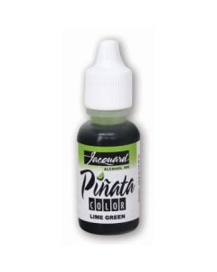 Jacquard Acid-Free Alcohol Inks - Pinata Colour - 14.79 ML (1/2 Oz) Bottle - Lime Green (021)