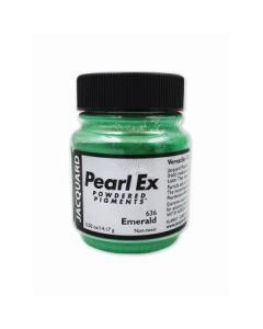 Jacquard Pearl Ex Powdered Pigments - 0.50 Oz (14.17 GM) Jar - Emerald (636)