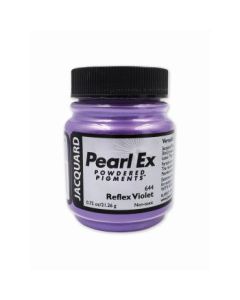 Jacquard Pearl Ex Powdered Pigments - 0.75 Oz (21.26 GM) Jar - Reflex Violet (644)