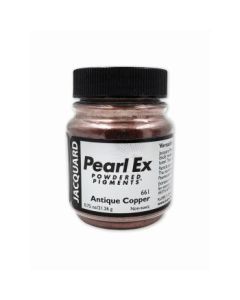 Jacquard Pearl Ex Powdered Pigments - 0.75 Oz (21.26 GM) Jar - Antique Copper (661)