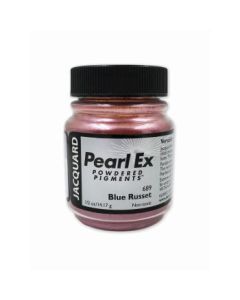 Jacquard Pearl Ex Powdered Pigments - 0.50 Oz (14.17 GM) Jar - Blue Russet (689)