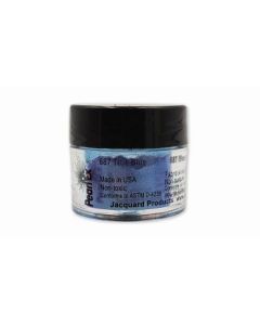 Jacquard Pearl Ex Powdered Pigments - 0.11 Oz (3 GM) Jar - True Blue (687)