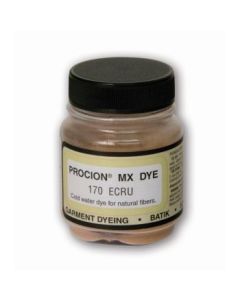 Jacquard Fabric Colours - Procion MX - Fiber Reactive Cold Water Dyes - 18.71 GM (2/3 Oz) Bottle - Ecru (170)