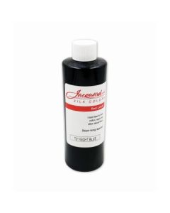 Jacquard Red Label - Silk Colour Dyes - 250 ML (8 Oz) Bottle - Night Blue (721)