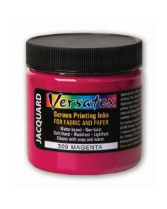 Jacquard Versatex Screen Printing Ink - 4 Oz (118.29 ML) Jar - Magenta (309)