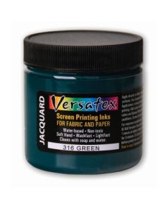 Jacquard Versatex Screen Printing Ink - 4 Oz (118.29 ML) Jar - Green (316)