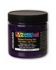 Jacquard Versatex Screen Printing Ink - 4 Oz (118.29 ML) Jar - Violet (327)