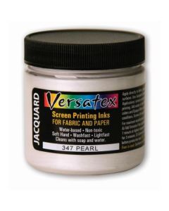 Jacquard Versatex Screen Printing Ink - 4 Oz (118.29 ML) Jar - Pearl (347)