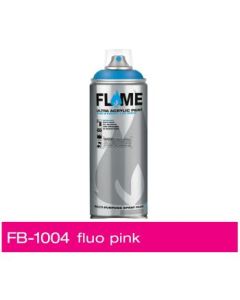 Flame Blue Low Pressure Acrylic Spray Paint 400 ML - Fluorescent Pink