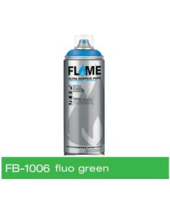 Flame Blue Low Pressure Acrylic Spray Paint 400 ML - Fluorescent Green