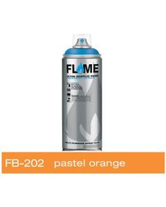 Flame Blue Low Pressure Acrylic Spray Paint 400 ML - Pastel Orange