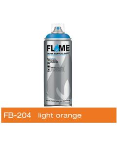 Flame Blue Low Pressure Acrylic Spray Paint 400 ML - Light Orange