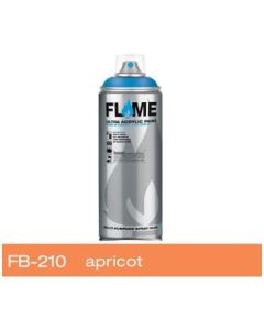 Flame Blue Low Pressure Acrylic Spray Paint 400 ML - Apricot