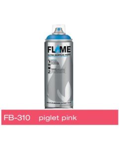 Flame Blue Low Pressure Acrylic Spray Paint 400 ML - Piglet Pink