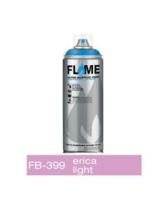 Flame Blue Low Pressure Acrylic Spray Paint 400 ML - Erica Light