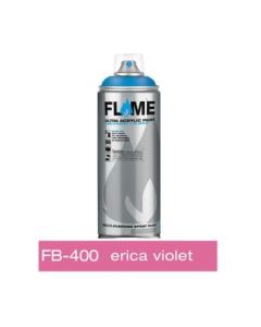 Flame Blue Low Pressure Acrylic Spray Paint 400 ML - Erica Violet