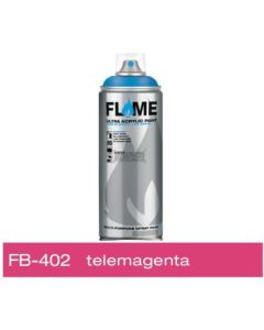 Flame Blue Low Pressure Acrylic Spray Paint 400 ML - Telemagenta