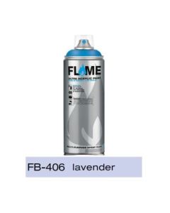 Flame Blue Low Pressure Acrylic Spray Paint 400 ML - Lavender