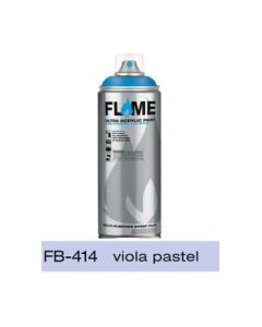 Flame Blue Low Pressure Acrylic Spray Paint 400 ML - Viola Pastel