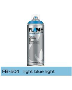 Flame Blue Low Pressure Acrylic Spray Paint 400 ML - Light Blue Light