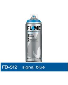 Flame Blue Low Pressure Acrylic Spray Paint 400 ML - Signal Blue