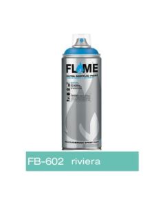 Flame Blue Low Pressure Acrylic Spray Paint 400 ML - Riviera