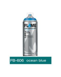 Flame Blue Low Pressure Acrylic Spray Paint 400 ML - Ocean Blue