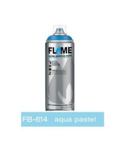 Flame Blue Low Pressure Acrylic Spray Paint 400 ML - Aqua Pastel